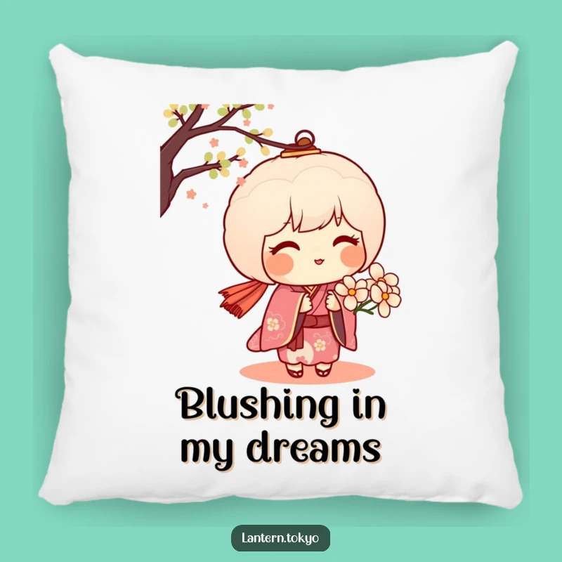 Cute Dango Lantern Pillow - Cozy Comfort with a Funny Sweet Gesture!