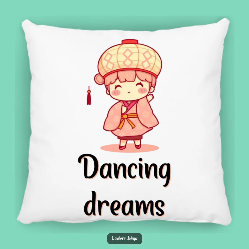 Funny Lantern Dance Pillow: Cuddle Up With Joyful Comfort!